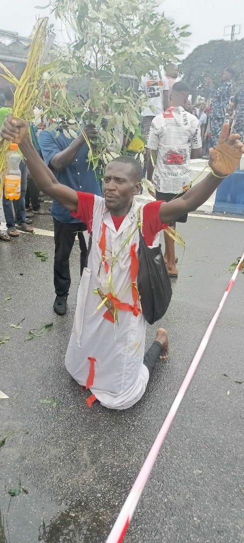 Herbalist protest in Rivers