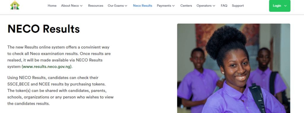 Check the latest 2024 NECO results