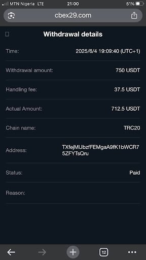 CBEX payout 1
