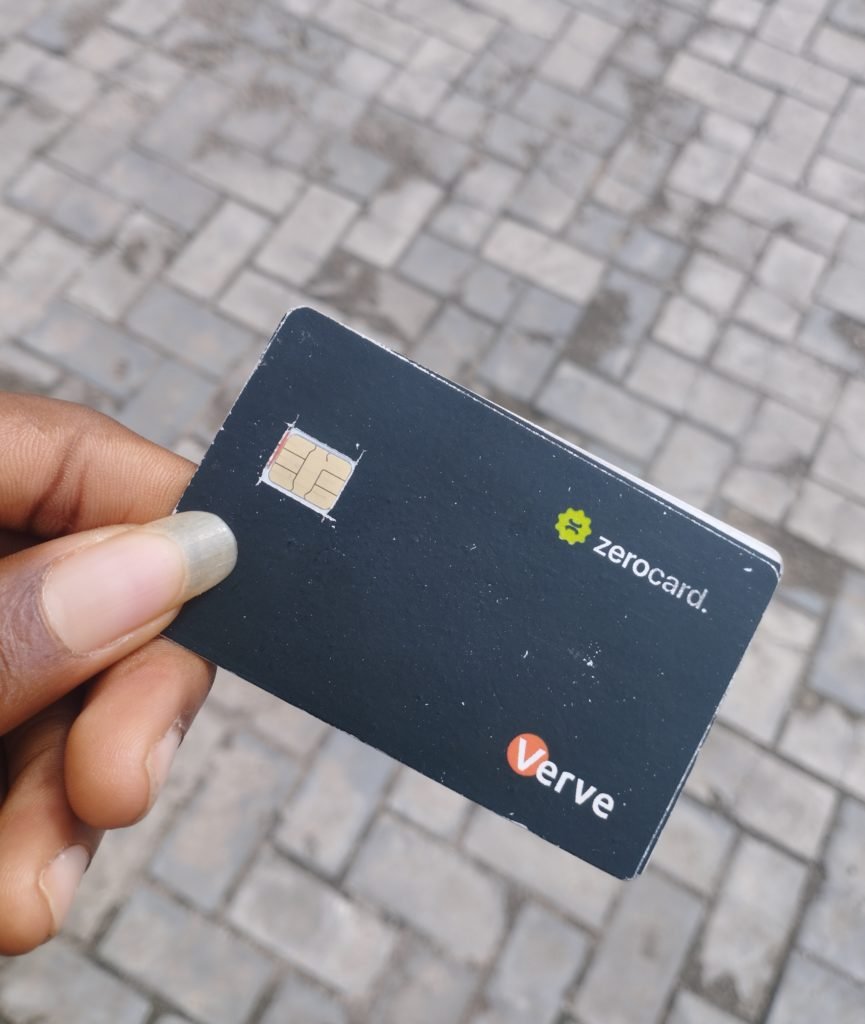 A close-up look at Zerocard's crypto debit card