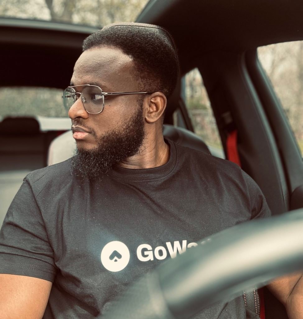 Fakorede driving in New Jersey, 2024