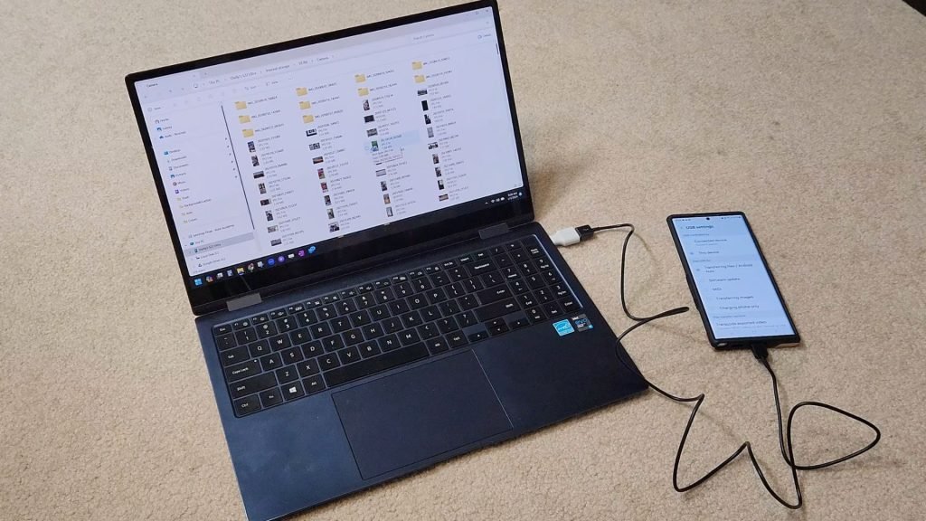 how to transfer files from android to iphone Using a computer for a wired transfer

