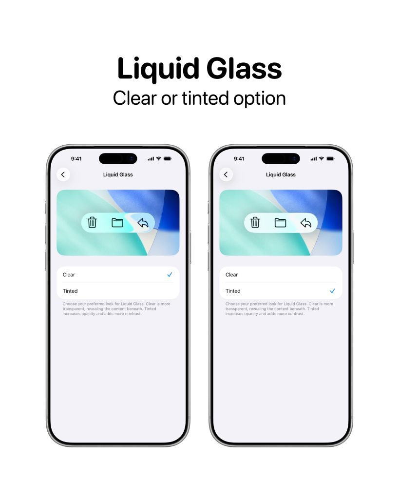ios26.1 liquid glass