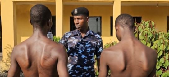 Police rescue victims held hostage by cybercrime gang in Delta.