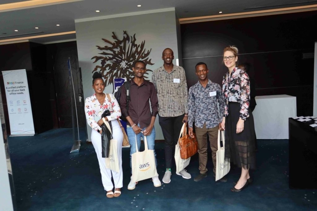 Team Neural Labs Africa with CEO and co-founder Tom Njoroge (centre)