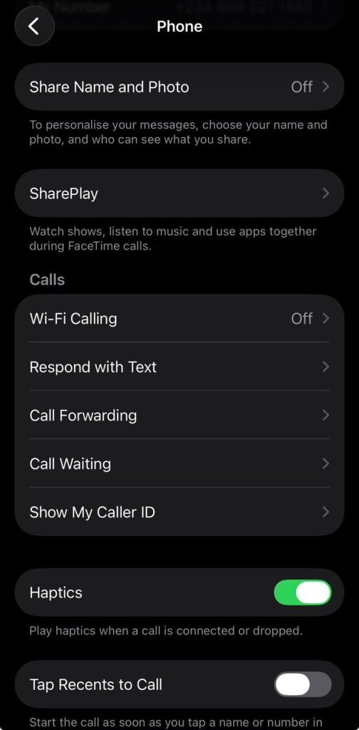how to remove private number