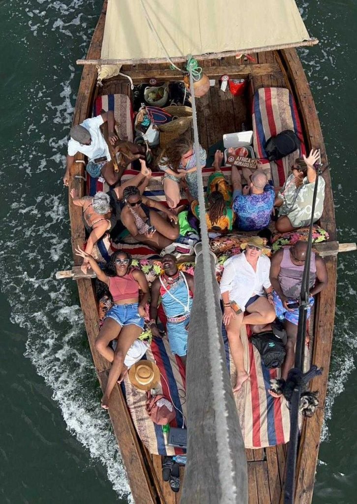 Communal dinners at AfricaNomads.