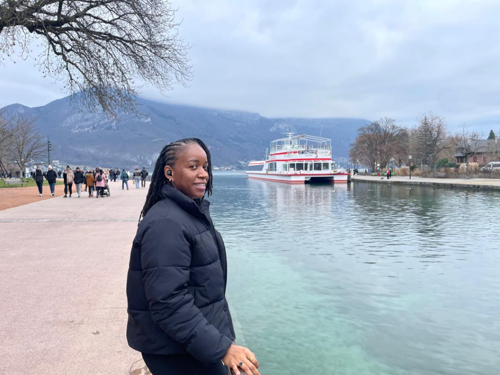 Uyanna in Annecy, France, in 2025.