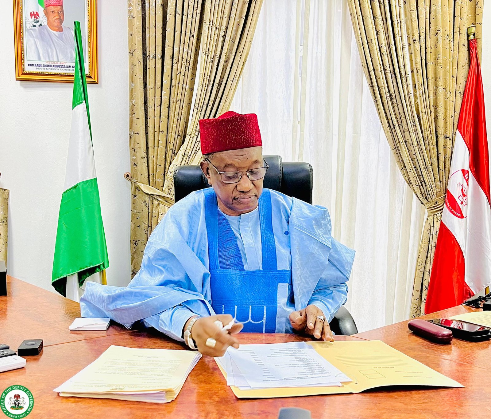 Deputy Governor, Aminu Abdussalam Gwarzo