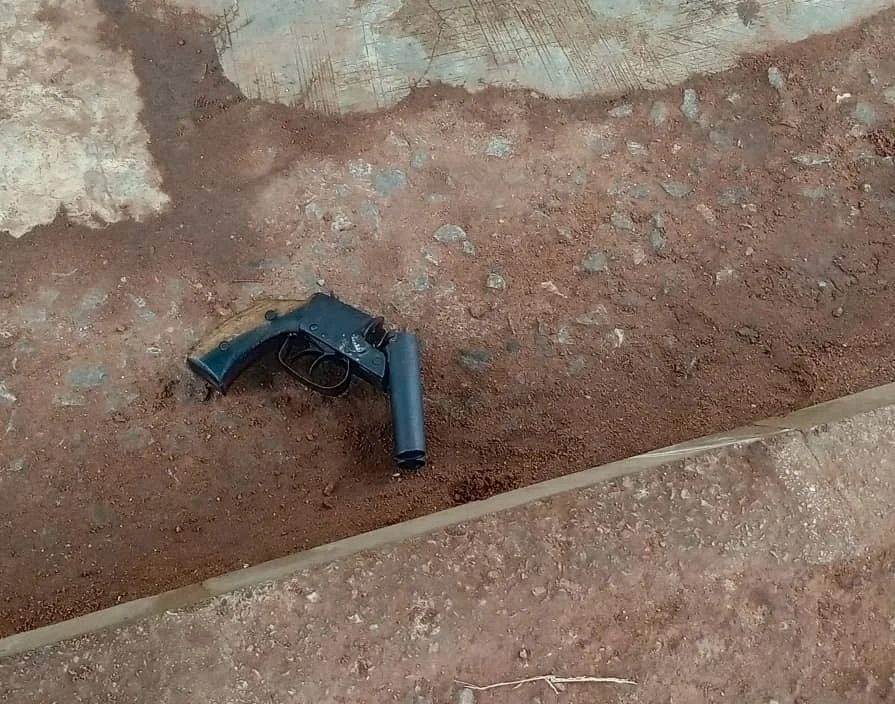 Police arrest father, son, recover four firearms in Ogun. Credit: X |  Ogun State Police Command