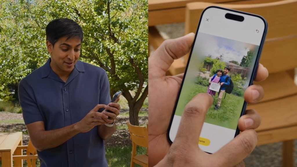 Apple Intelligence features Spatial Reframing
